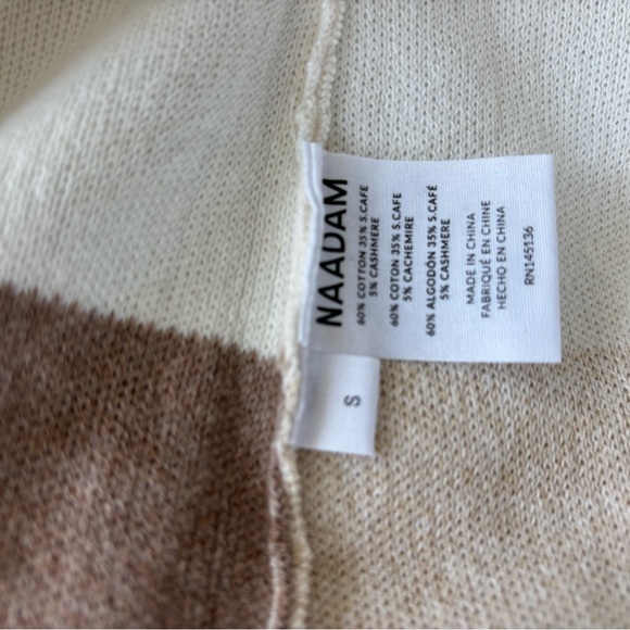 NAADAM Beige and Cream Knit Sweater - Picture 7 of 7